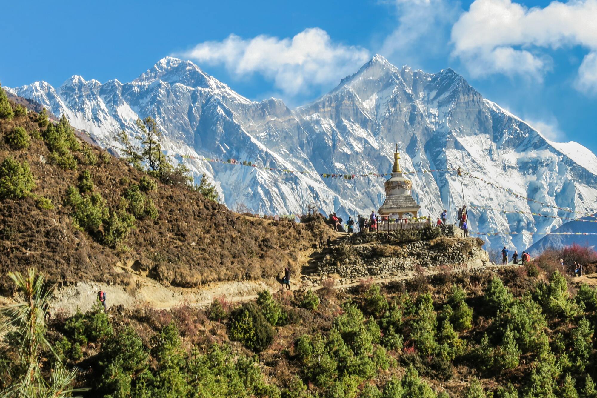 Stupa, Everest Base Camp Trek, Nepal - By Mountain People
