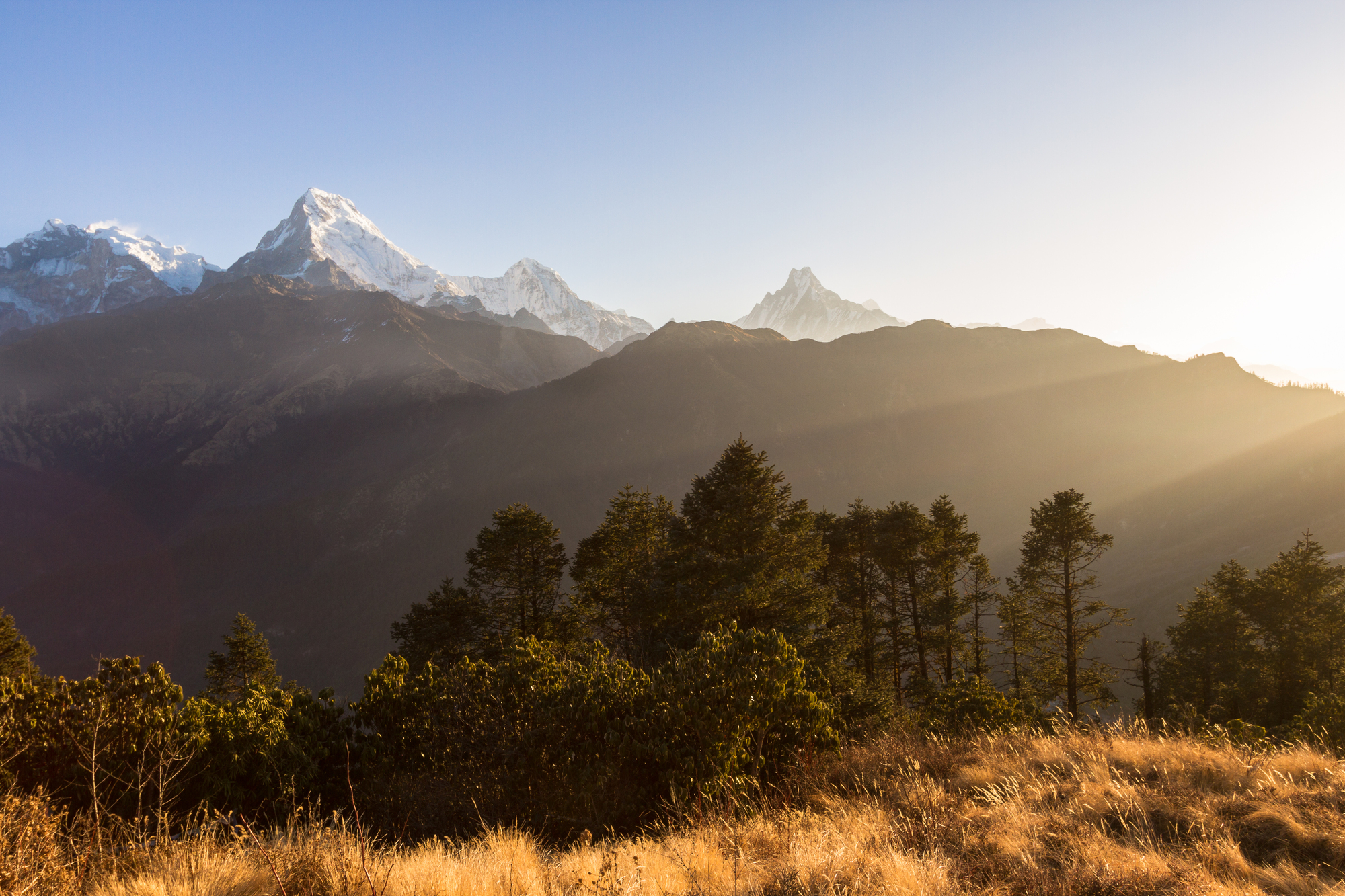 Sunrise from Poon Hill, Nepal - By Mountain People