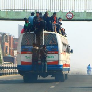 Transportation in Nepal - Travel by bus