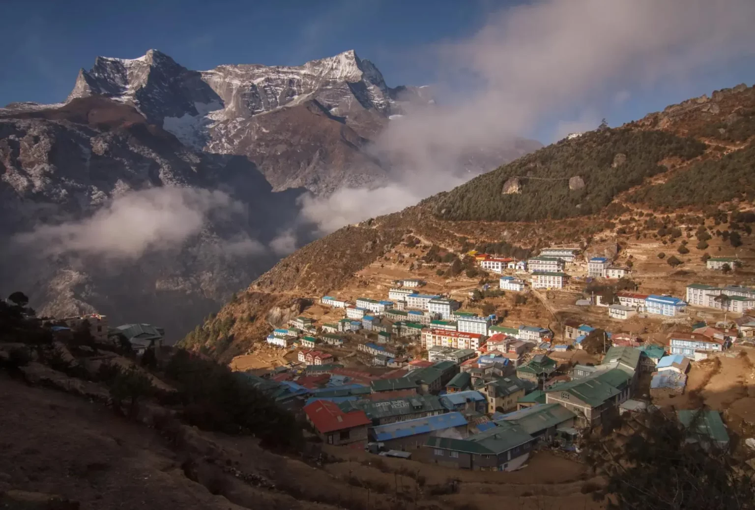 Namche Bazaar Everest Nepal