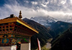Gompa in Upper Pisang Nepal – By Mountain People