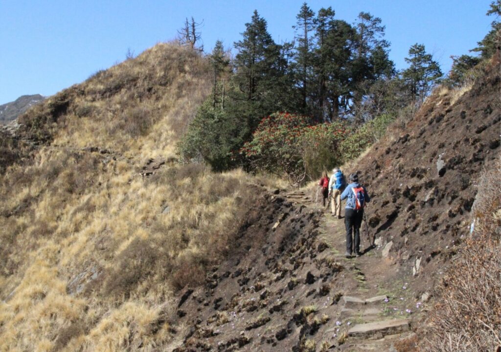 Last push to Khopra Danda Annapurna trekking Nepal – By Mountain Pepple